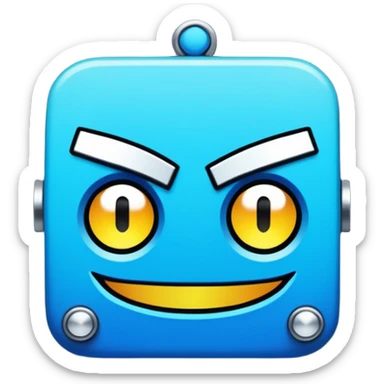 geometry dash küpü sticker