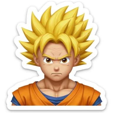 GOKU SUPER SAIYAN sticker