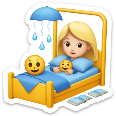 a children’s story picture book sticker