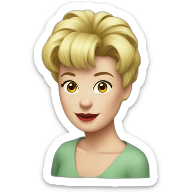 Delia deetz sticker