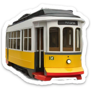 Tramway from Lisbon sticker