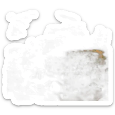 arid deforested area sticker