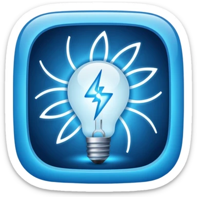 clean electricity  sticker