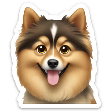Spitz breed sticker