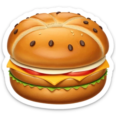 bread bun sticker