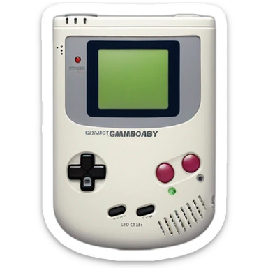 Nintendo Gameboy sticker
