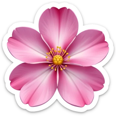 sakura flower sticker