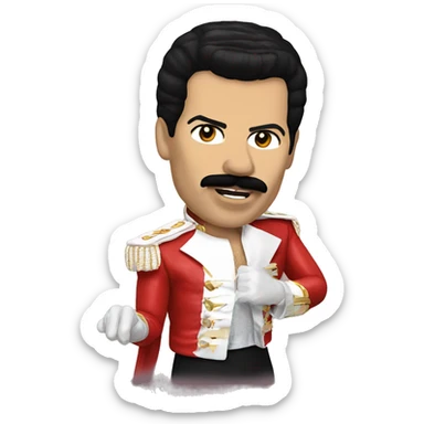 Freddie Mercury  sticker