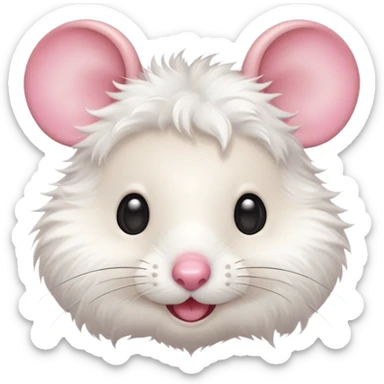Cute Mouse face 🐭 sticker