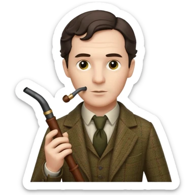 Sherlock Holmes Arthur Conan Doyle stories sticker