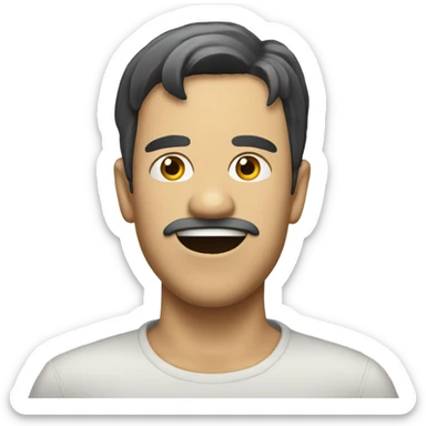 Horngus of the dong fish sticker