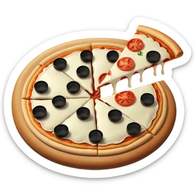 pizza with only onions sticker