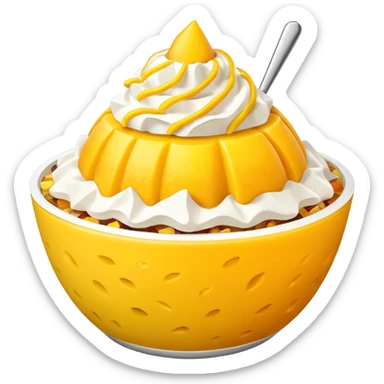mango bingsu sticker