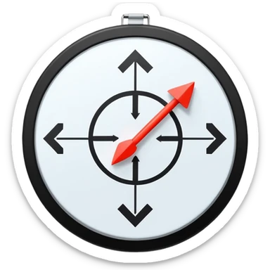 Minimalistic flat vector icon, iOS style, thin black contour on white background. Circular arrows forming a loop with a small task board inside. Clean, no text, no shadows sticker