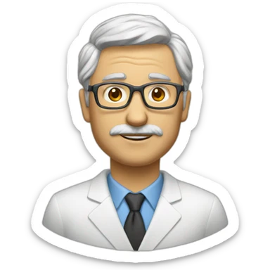 un professeur disputant un élève sticker