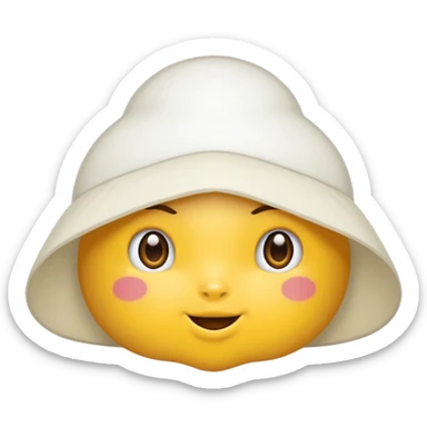 Una cebolla con una pegatina de que es nueva sticker