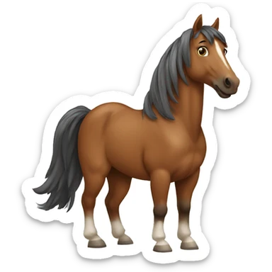 Horse sticker