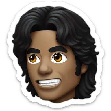 Michael Jackson Black Thriller sticker