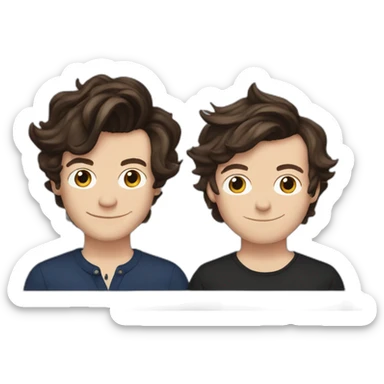 harry styles and louis tomlinson sticker