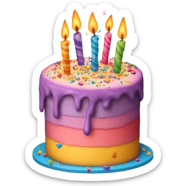 Happy birthday sticker