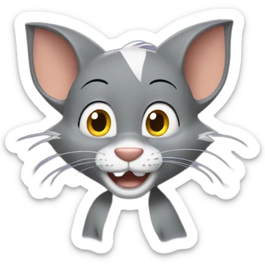 Tom et jerry sticker