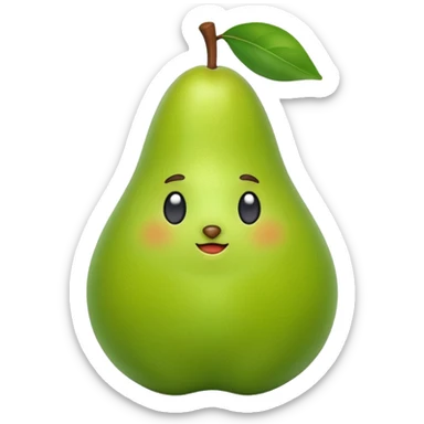 pear sticker