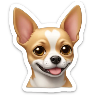 cute chihuahua dog sticker