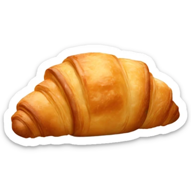 Croissant sticker