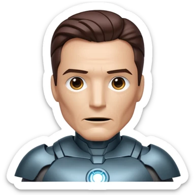 a digital assistant that is a cross between jarvis from ironman and alfred from batman sticker