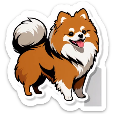 Pomerania sticker