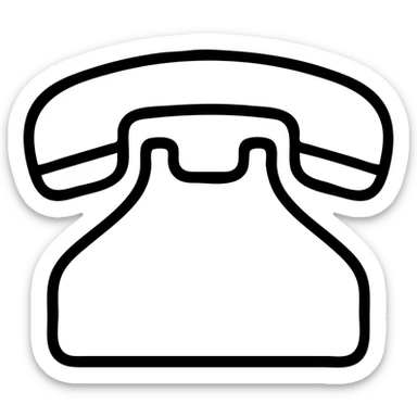 telephone sticker