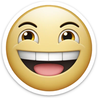 Emoji that’s saying frrrr sticker