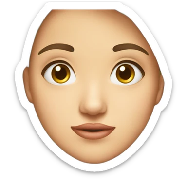 ￼ side eyes sticker