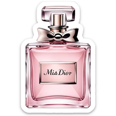 Miss Dior perfume  sticker
