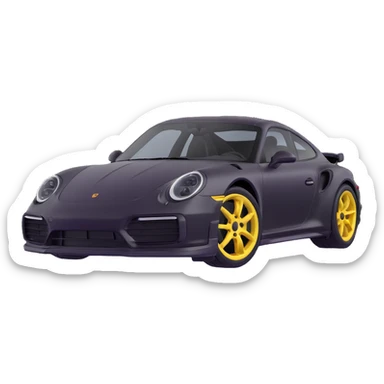 2024 Porsche 911 Turbo S sticker
