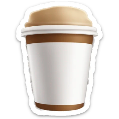 Takeaway coffee  sticker