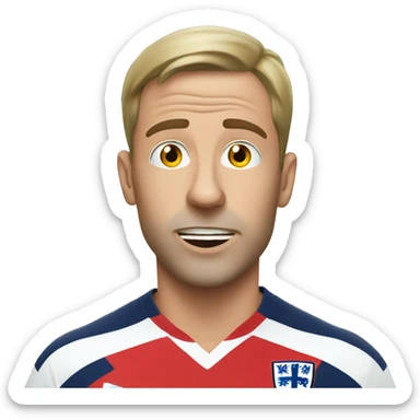 Watching England win the Euros sticker