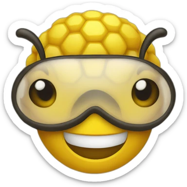 Bee in Greece sticker