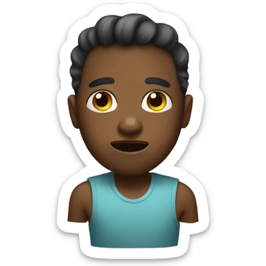 Going to sleep sticker