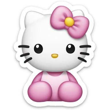 Hello kitty sticker