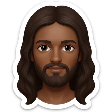 Black Jesus sticker