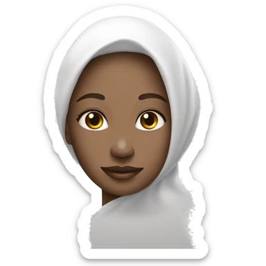 Skin Care packaging white sticker