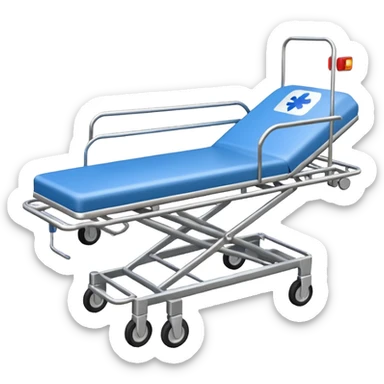 ambulance stretcher sticker