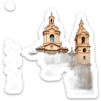catedral de murcia sticker