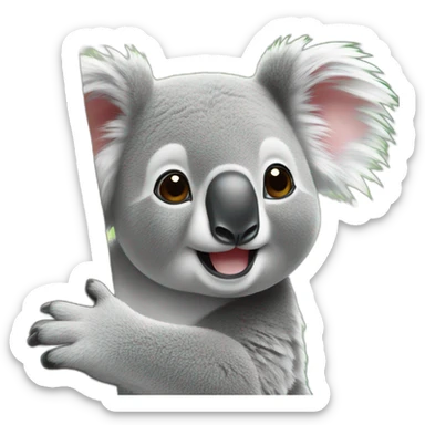 Koala sticker