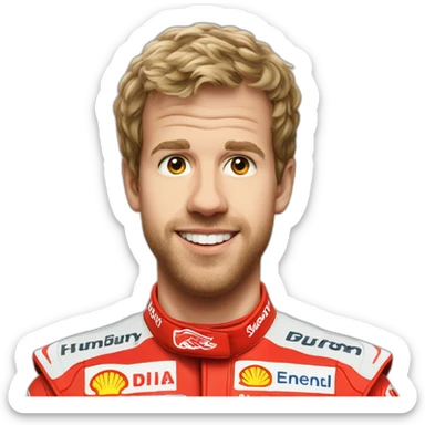 sebastian vettel sticker