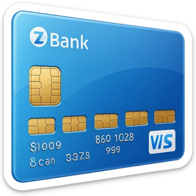 bank card sticker