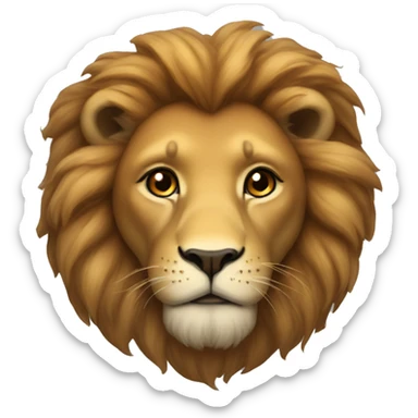 Leo lion constellation  sticker