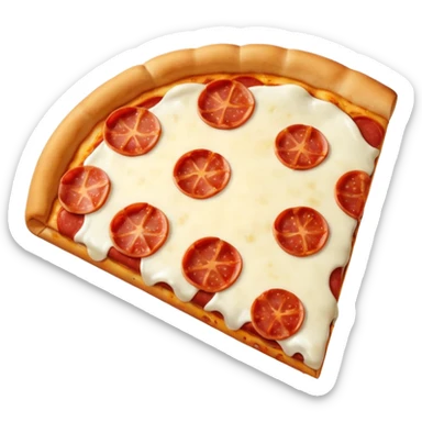 slice pepperoni pizza sticker