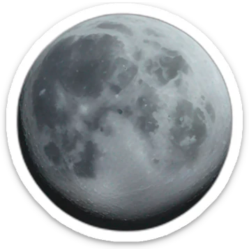 truite sur la lune sticker